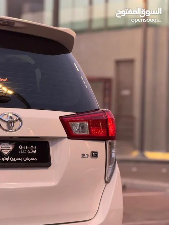 للبيع تويوتا انوفا موديل 2018 مالك اول وكالة البحرين بدون حوادث بليغة نهائيا