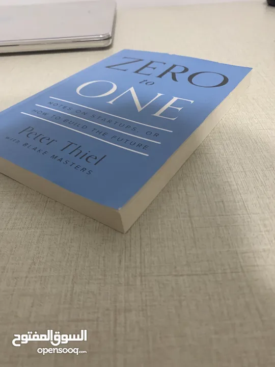 Zero to One book by Peter Thiel كتاب