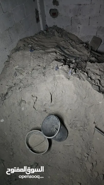 إزاله طمم وطوب مكسر في مخيم عسكر القديم