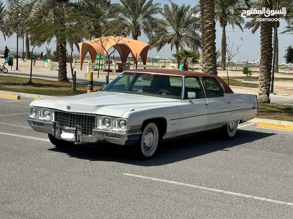 Cadillac Fleetwood 1971 (White)