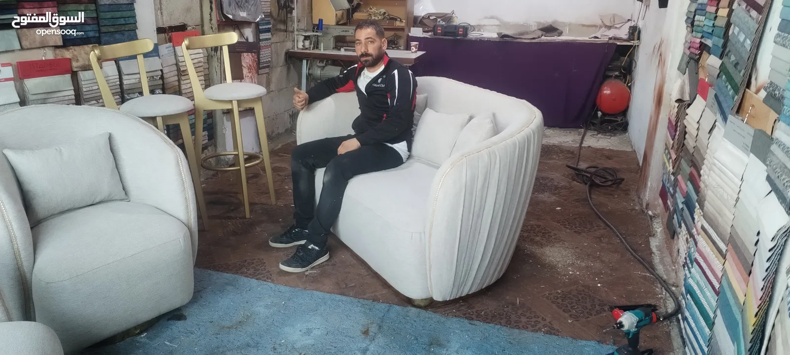 تنجيد جميع انواع الكنب والصيانه المنزليه بأقل الأسعار :- ملاخظه النقل من وإلى مجاني