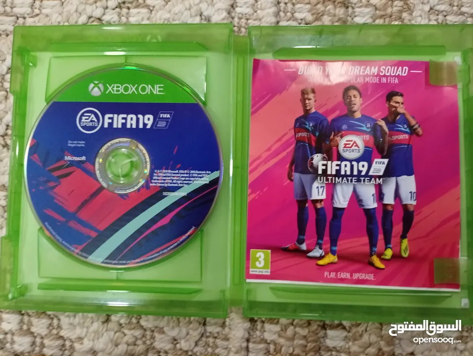 اقراص XBOX one  ،GTAوFIFAو2K20