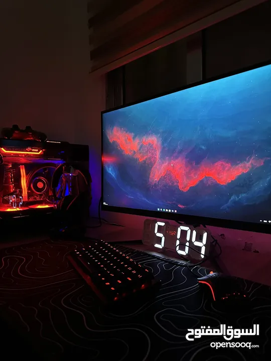 جهاز جبار مع اكسسورات احترافية جدا للألعاب للبدل على ps5 مع فرقية
