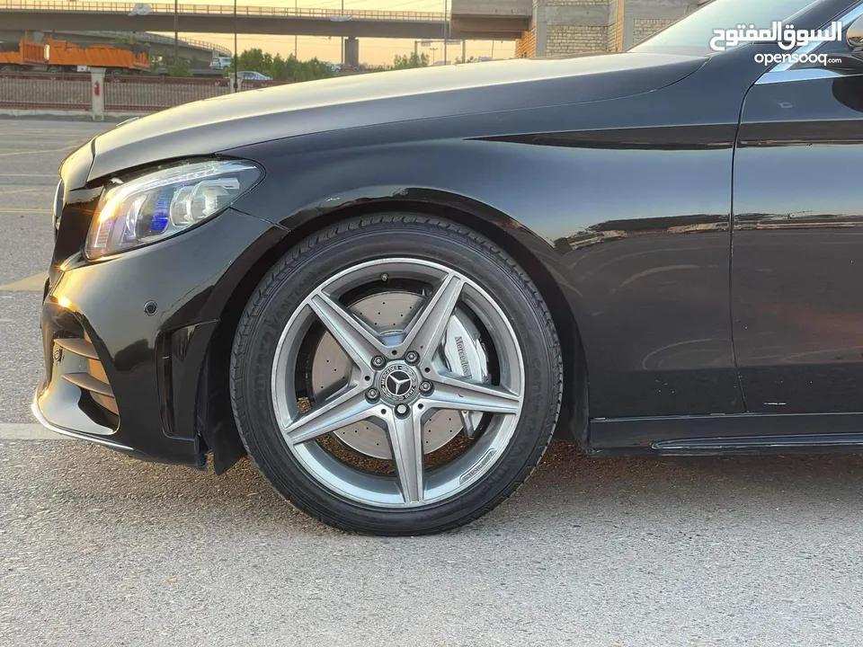 Mercedes C300 كت AMG اصل بلاد موديل 2018