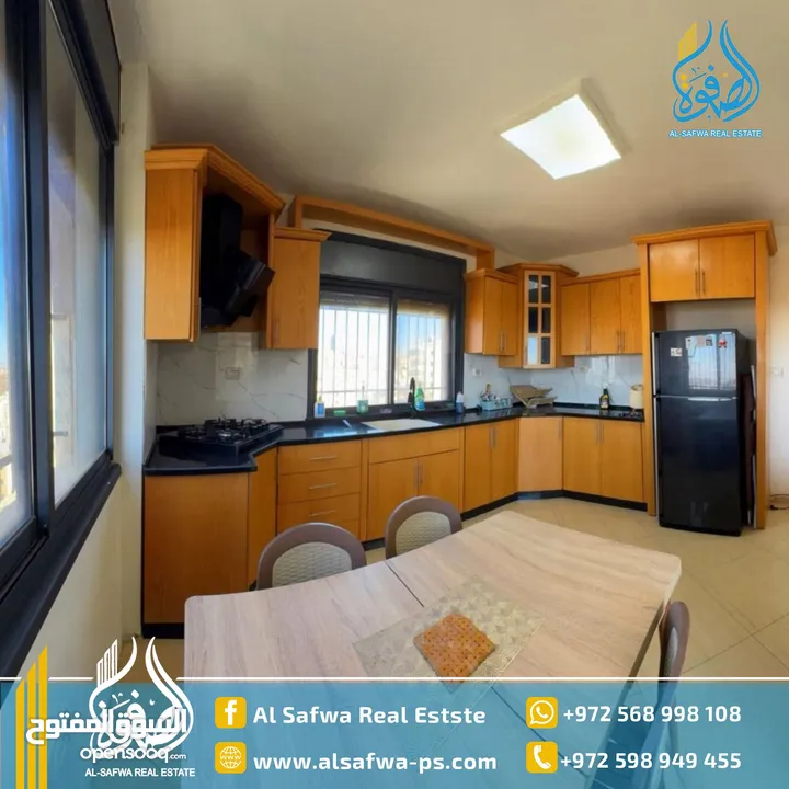 شقه مميزه مفروشه للايجار عين مصباح باطلالات مميزه قرب كروسان هاوس