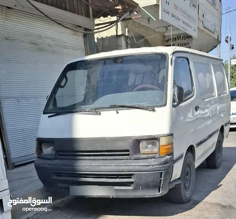 باص  تويوتا هايس للبيع في اربد.