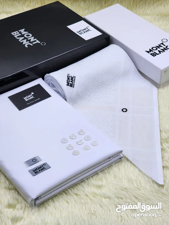 عرض خاص اطقم جديده اصدارات 2025 قماش مع الشماغ كارتير مونت بلانك اقنر جفنشي ملكي خاص مع المرفقات.