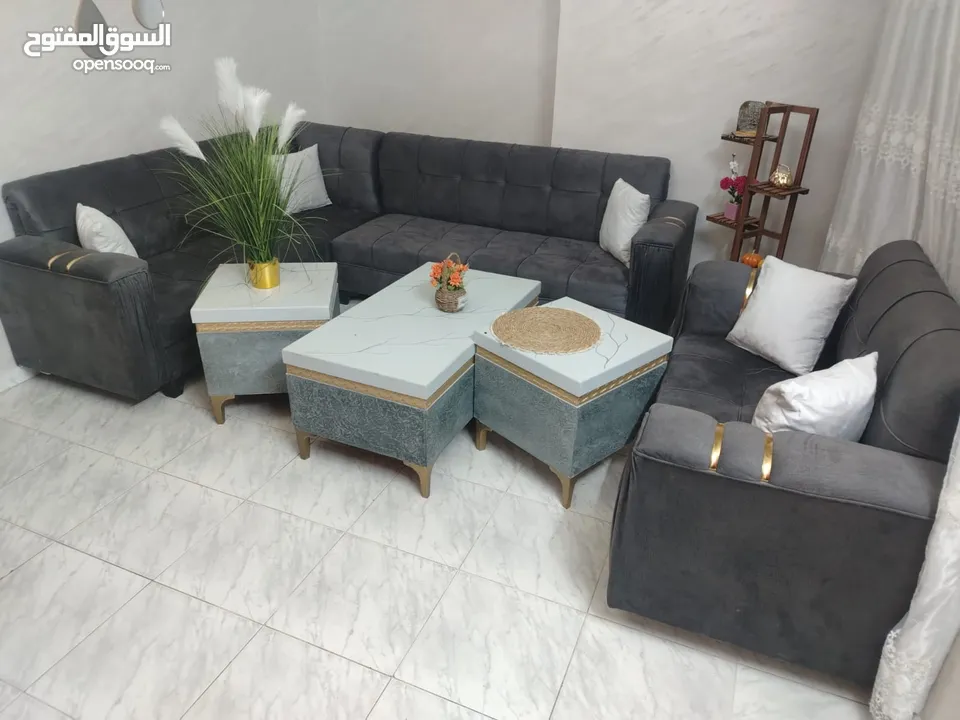 بيع طقم كنابيات بحالة الجديد