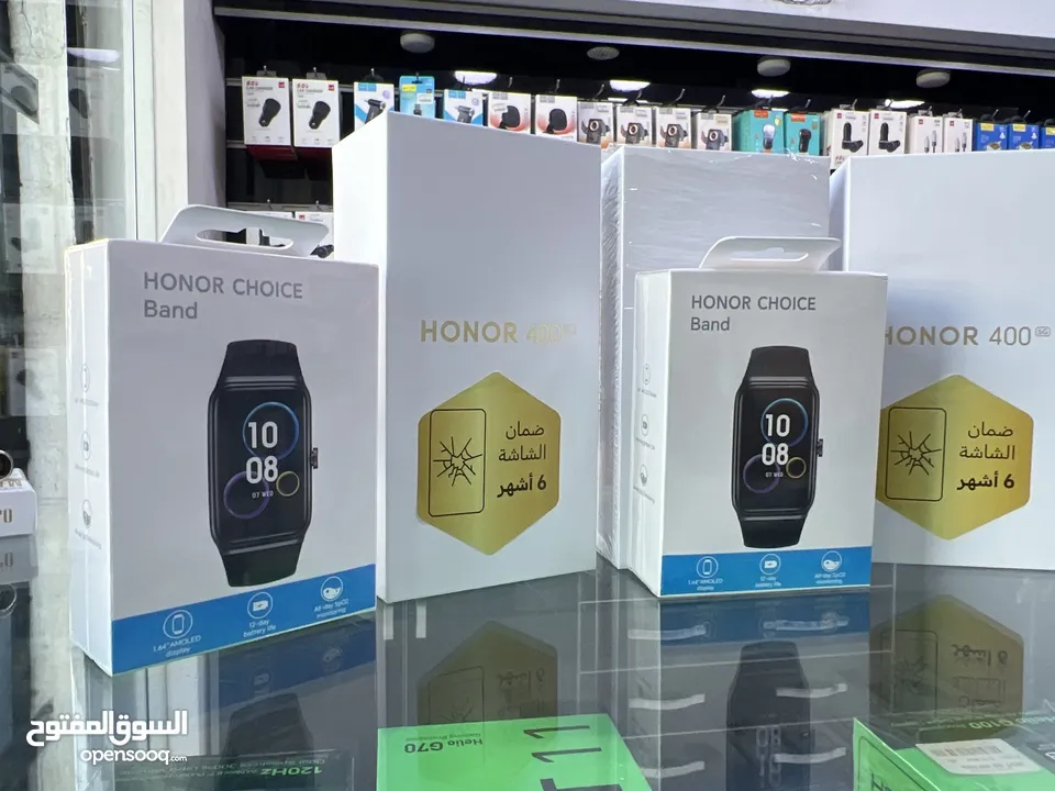 Honor 400 (5g) 512 GB / 12 RAM هونر  400 الجديد كليا مع باند هونر مجانا و كفر اصلي كمية محدودة (^_^)