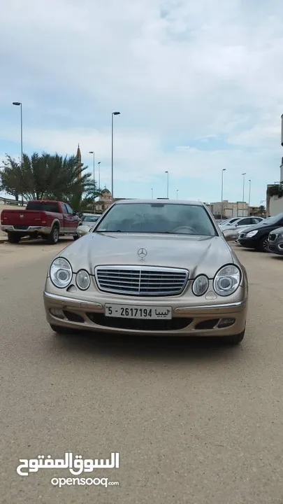 مرسيدس باشا 2005 .E500 ربي يبارك كاش أو شيك درجة اولي