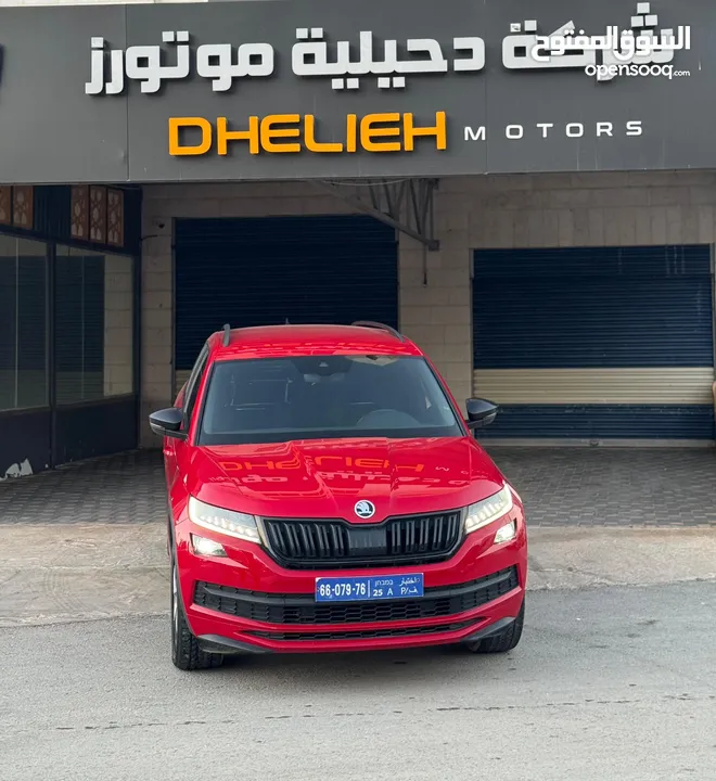 سكودا كودياك سبورت لاين 2020 للبيع 4*4 190 حصان