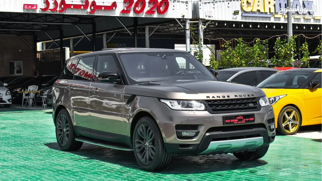 Range Rover Sport 2017 V6 Supercharged - GCC