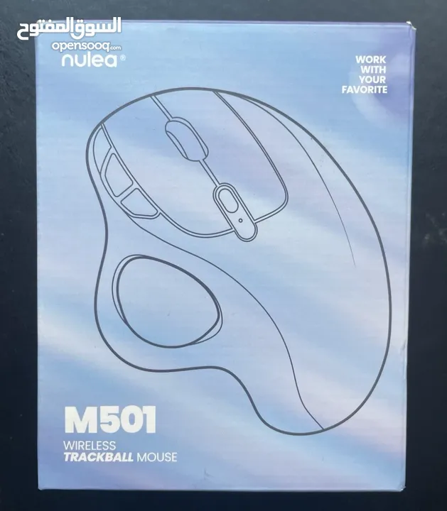 nulea m 512 wireless trackball mouse