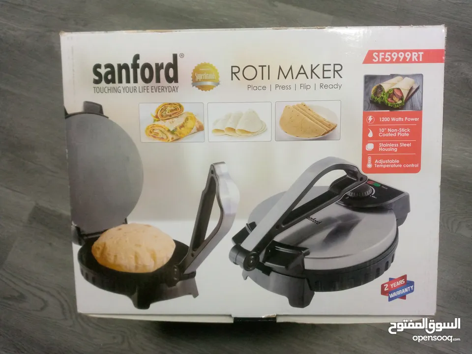 Sanford Roti/Chappati Maker 10 inch with warranty