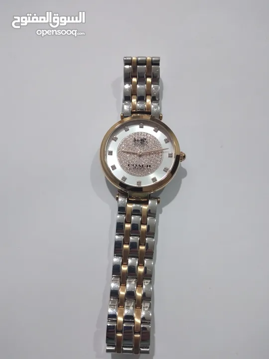 COACH WATCH ROSE GOLD AND SILVER PLATED