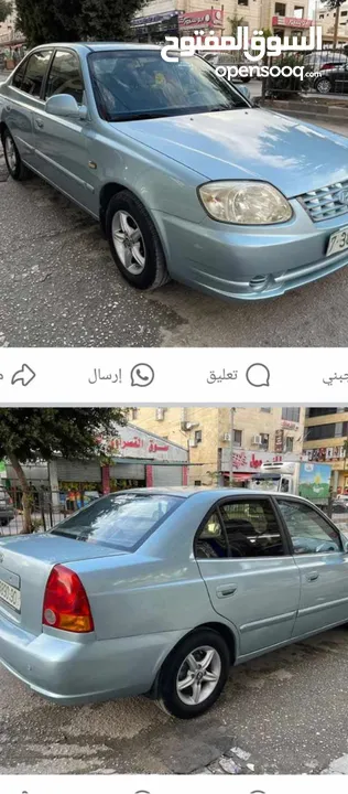 هونداي اكسنت موديل 2004