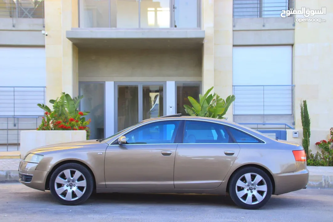 Audi A6 2009 وارد شركة نقل فل كامل فحص نظيف بسعر 7200