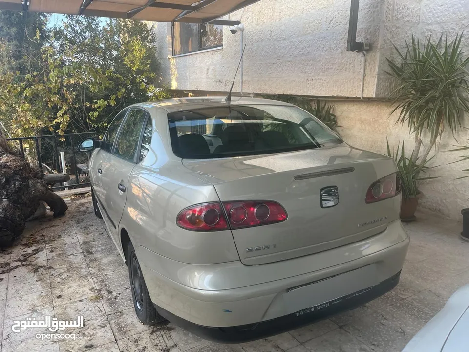 سيات كوردوبا 2005 محرك جديد ( 1400)جير اتوماتيك جديد كمبيوتر جديد السيارة مميزة مالك واحد من الوكالة