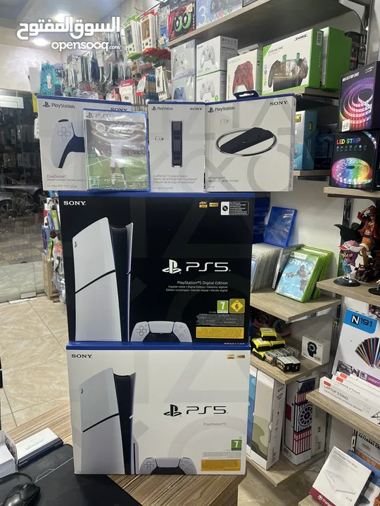 بلايستيشن 5 جديد بجميع إصدارتها بأفضل الأسعار playstation 5 new