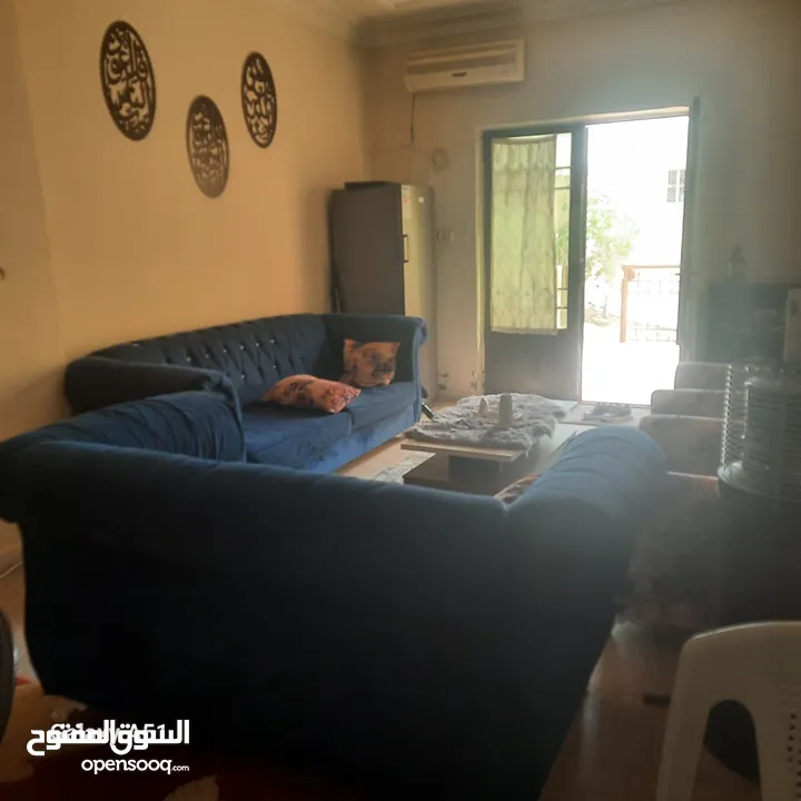 شقة للبيع شبه ارضي بأجمل مناطق ضاحية الرشيد