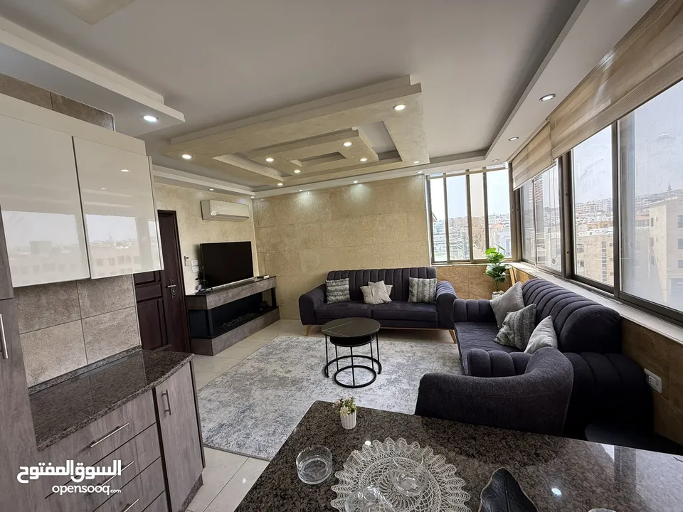 شقق مفروشة فاخره للايجار في اجمل مناطق عمان  الغربية -  FURNISHED APARTMENTS FOR RENT IN AMMAN