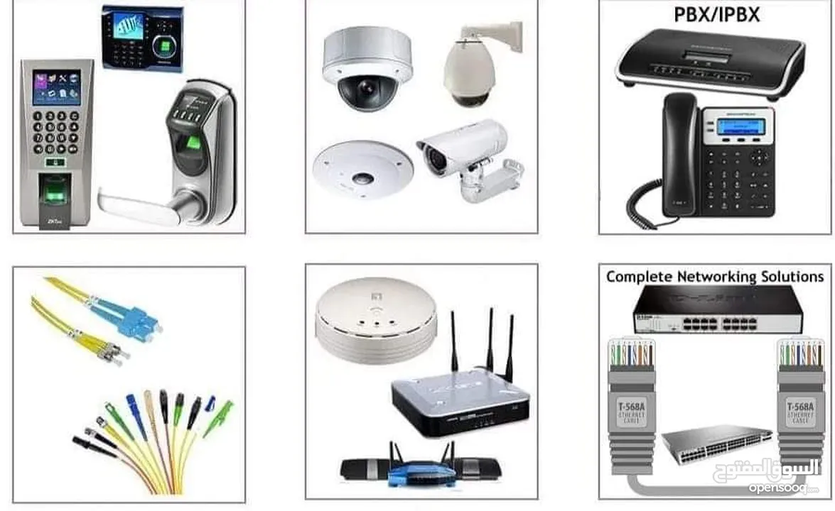 IT, Network, CCTV, WiFi, ACCESS CONTROL, Intercom System etc..