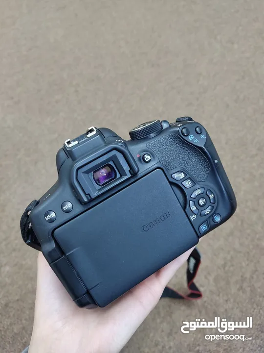 كاميرا canon 750d بحالة الوكاله