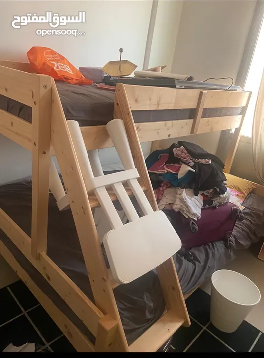 سرير اطفال bunk bed شبه جديد
