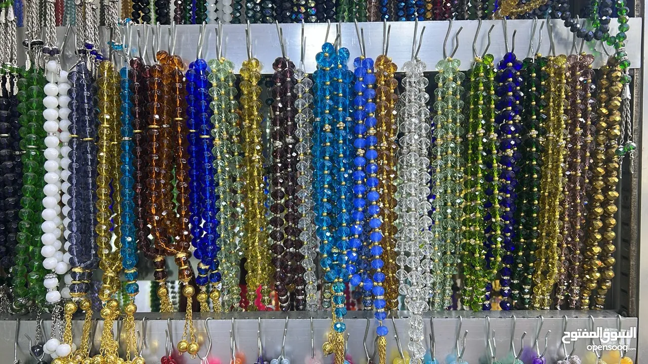 مسبحة مسابح سبحة كريستال خشب بلاستك مقاسات