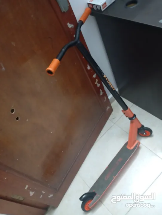 سكوتر CHARGER X حديد شبه جديد وقوي جدا   يتحمل لحد 120 كيلو   بسعر حرق المعني يتواصل  6/14