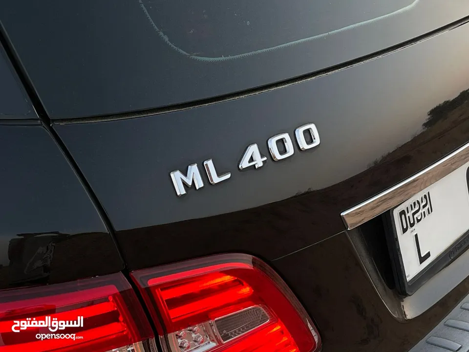 مرسيدس ML 400 السيارة بحاله الوكاله فول مواصفات خليجي