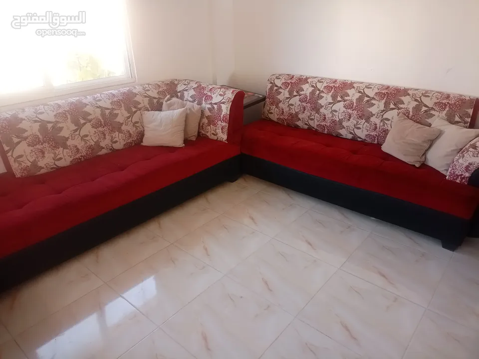 غرفة نوم + طقم كورنر + طقم كنب دب