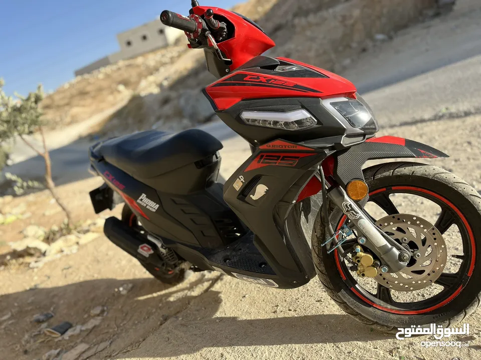 سكوتر QJ MOTOR 125 cc موديل 2022