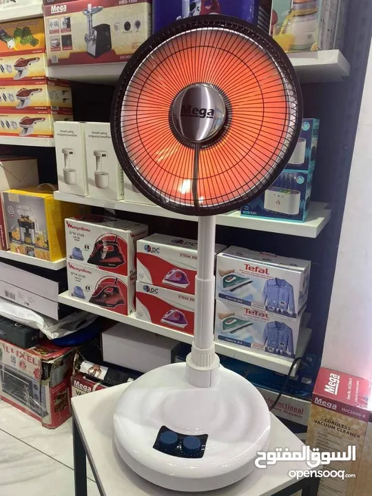 صوبة المروحة العامودية 1000W من ميجا دفاية كهربائية عاموديه ، شكل مروحة من شركة MEGA الاصلية