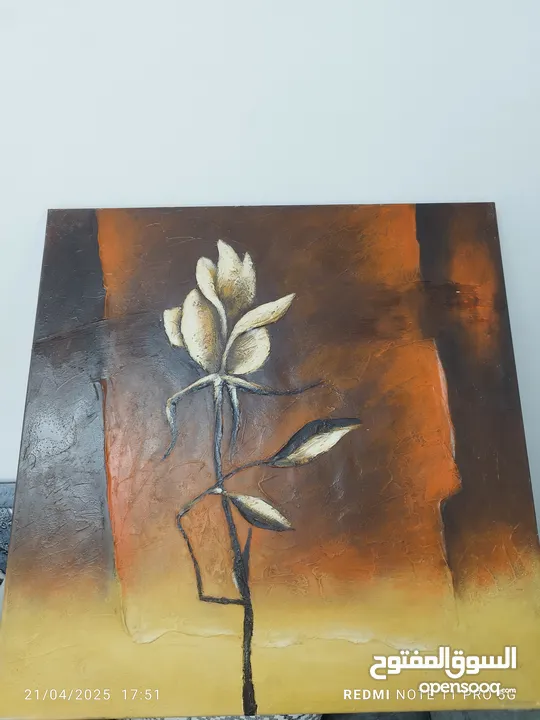 لوحة فنية رسم يدوي