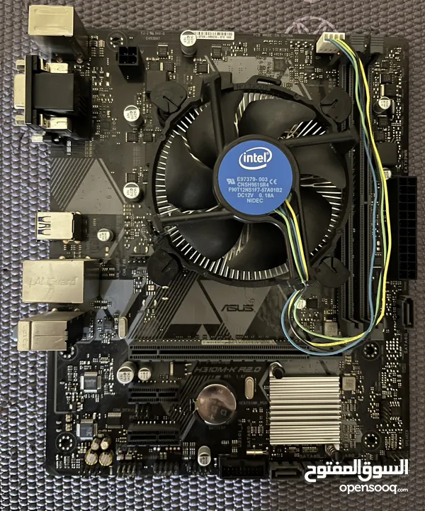 للبيع: لوحة أم ASUS H310M-K R2.0 + معالج Intel i3-9100F