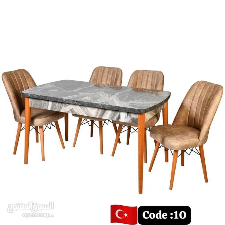 Dining table made by turkey