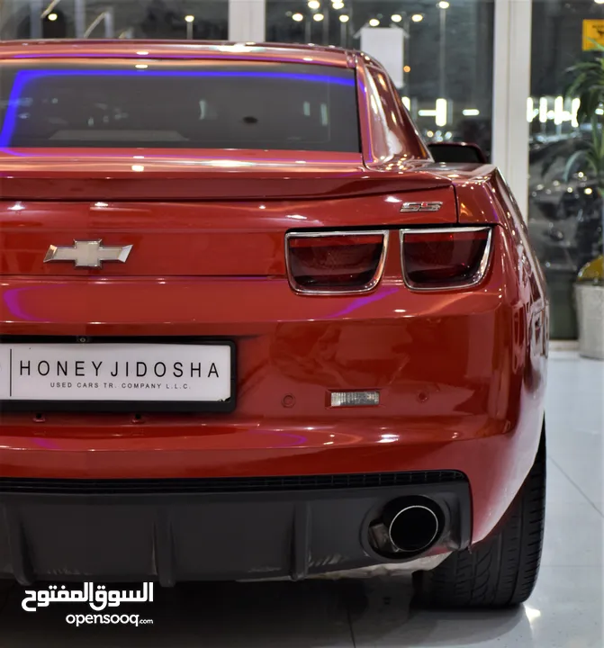 Chevrolet Camaro SS ( 2012 Model ) in Red Color GCC Specs