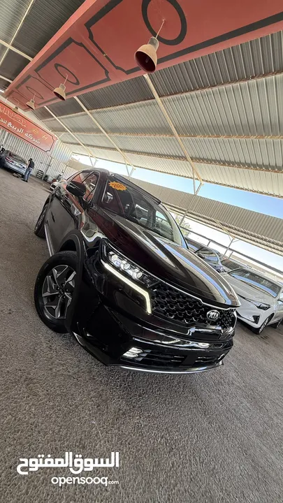 سعر بدون جمركKia sorento Hybrid 2021 ‏ سيارة لا زالت حرة