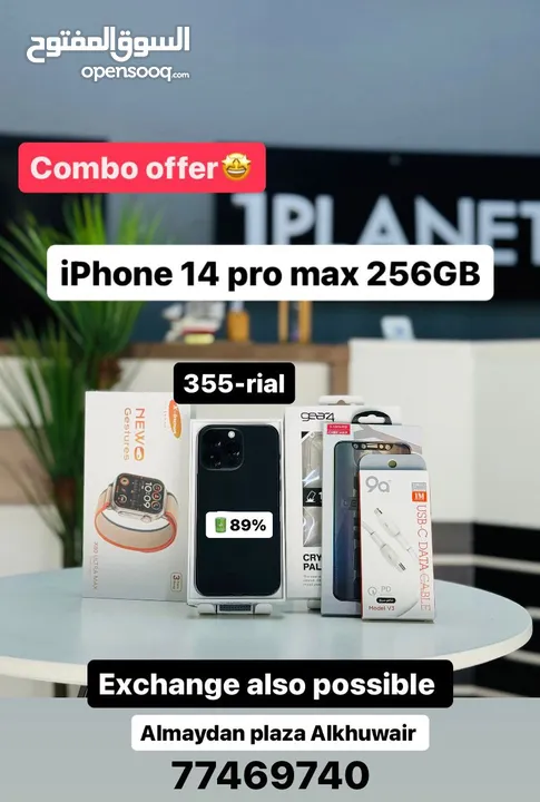 iPhone 14 Pro Max-256 GB - COMBO OFFER, Good condition phones