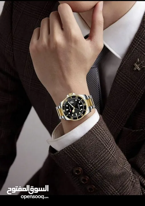 ساعة فخمة (جديدة )عقارب نوع ARLANCH تقليد لل Rolex