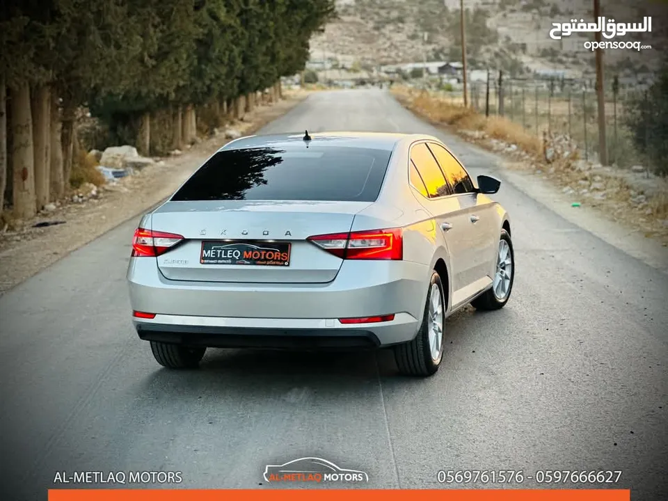 سكودا سوبير ديزل 150حصان ترخيص 2020. رام لله او الخليل