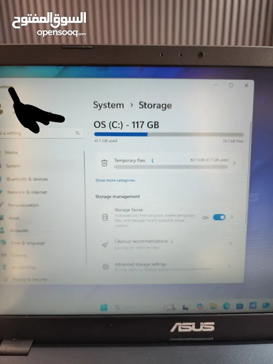 مستعمل laptop ASUS لابتوب اسوس