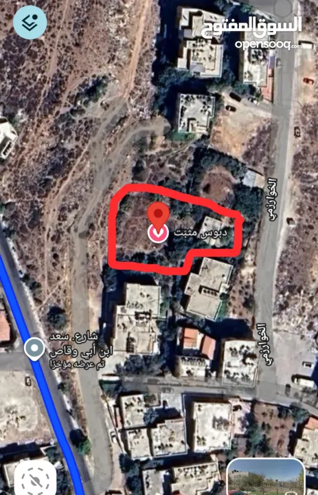 ارض للبيع في رام الله قرب مستشفى خالد