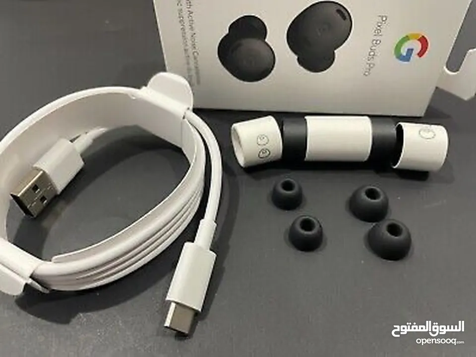 اسمع كل تفصيلة، براحة وأناقة – مع Pixel Buds Pro.