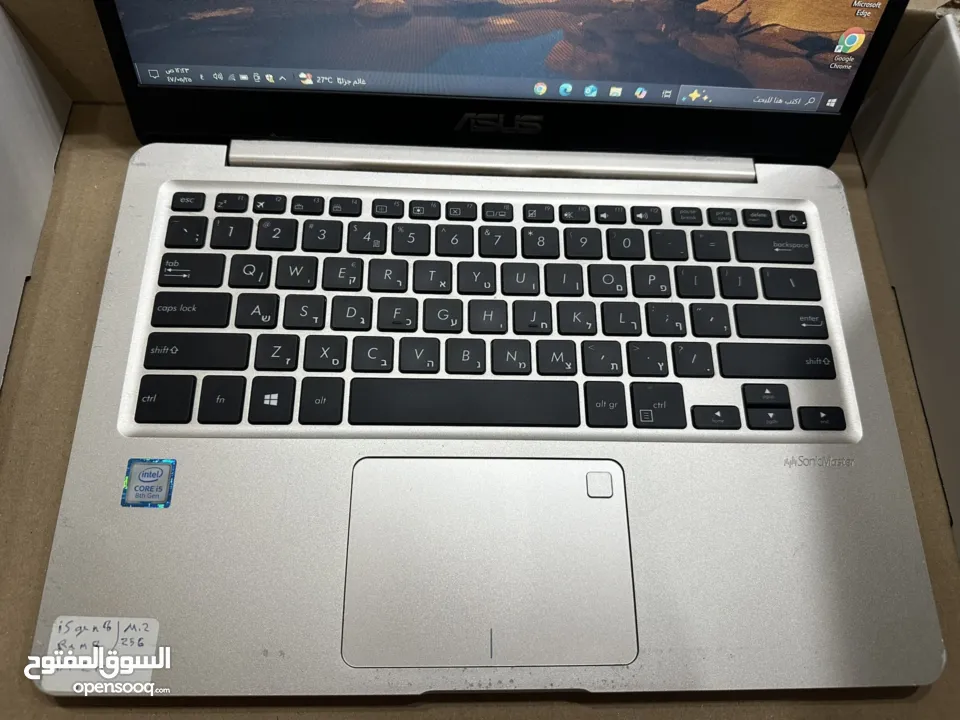لابتوب asus جيل ثامن i5 كيبورد مضيء سعرر حررق
