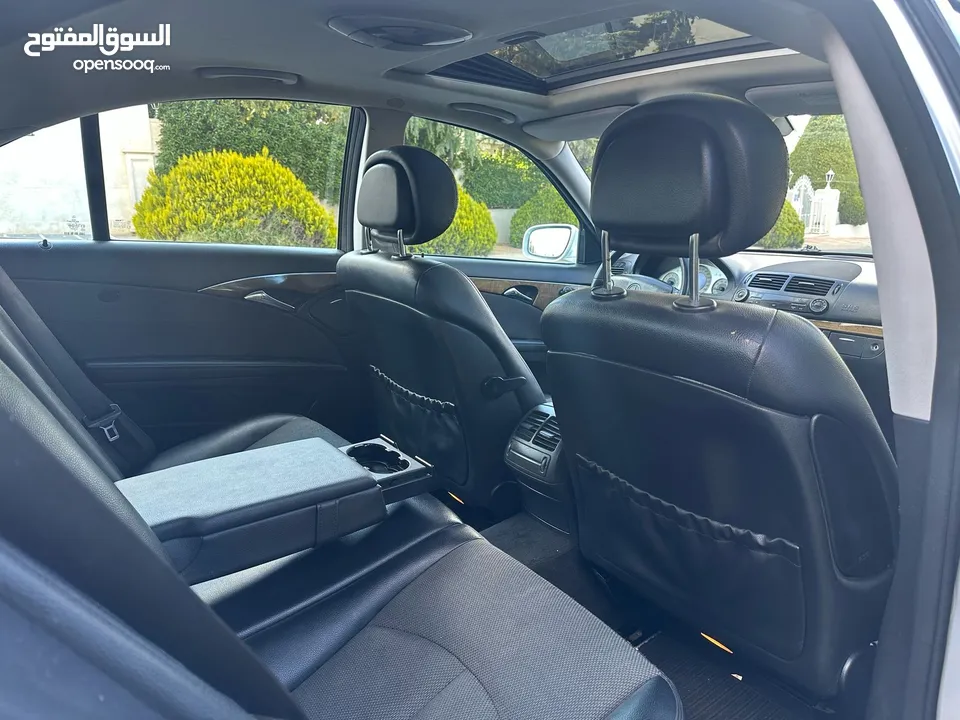 مرسيدس e200 w211 افنجارد بحالة الوكاله للبيع