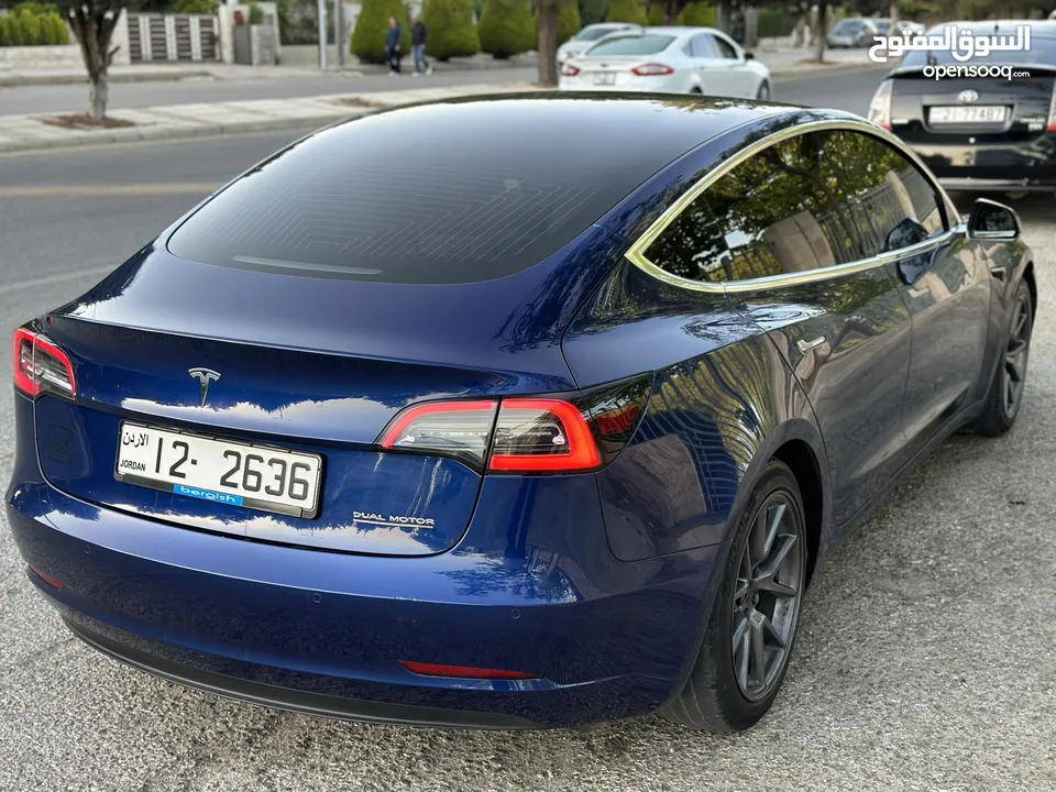 تيسلا موديل 3 دفع رباعي موديل 2020  Tesla model 3 long range dual motor 2020  فحص كامل