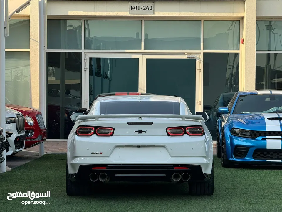 CHEVROLET CAMARO ZL1 2019 GCC FULL OPTION ORIGINAL PAINT FULL SERVICE HISTORY UNDER WARRANTY