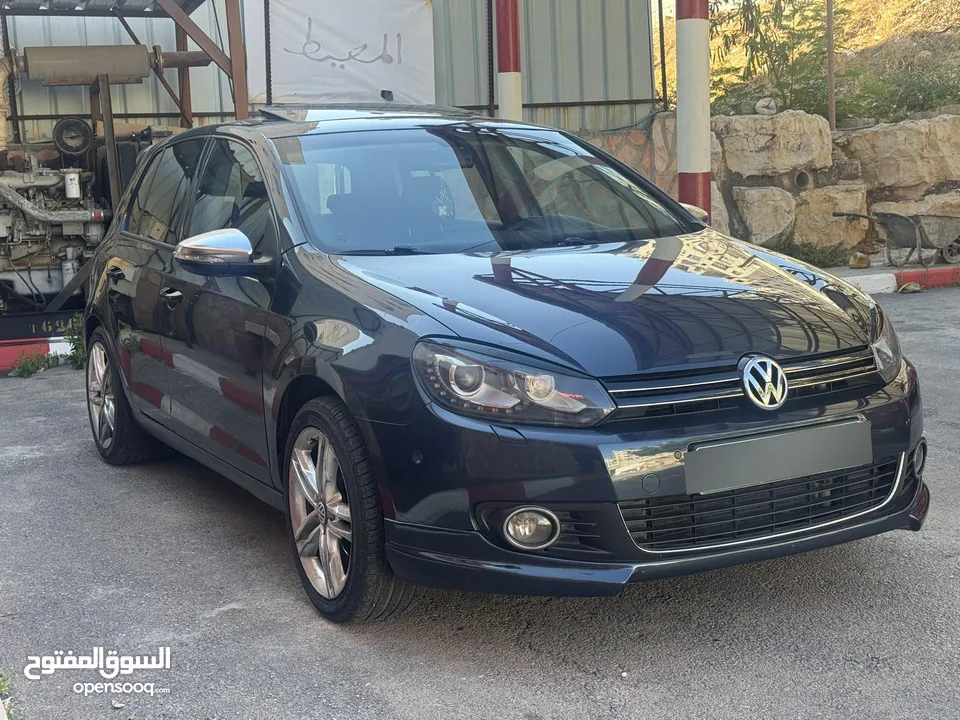 جولف موديل 2012 mk6 فل اضافات للبيع عالكاش
